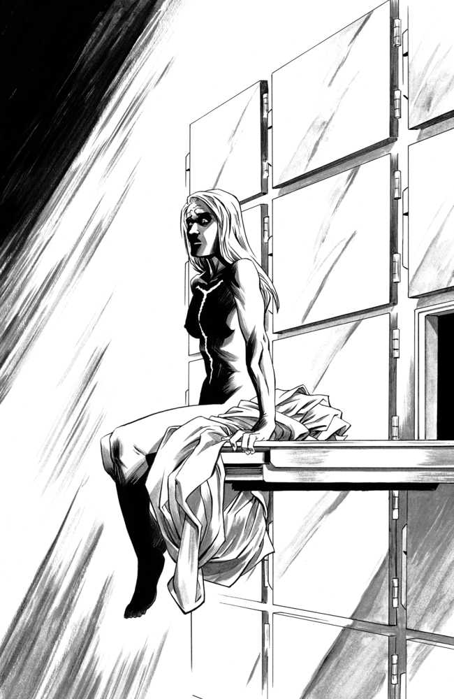 The Ribbon Queen #3 (Of 8) Cover D 15 Copy Variant Edition Black & White Shalvey (M