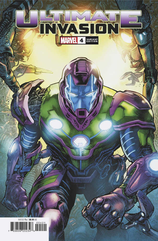 Ultimate Invasion #4 Francis Manapul Variant