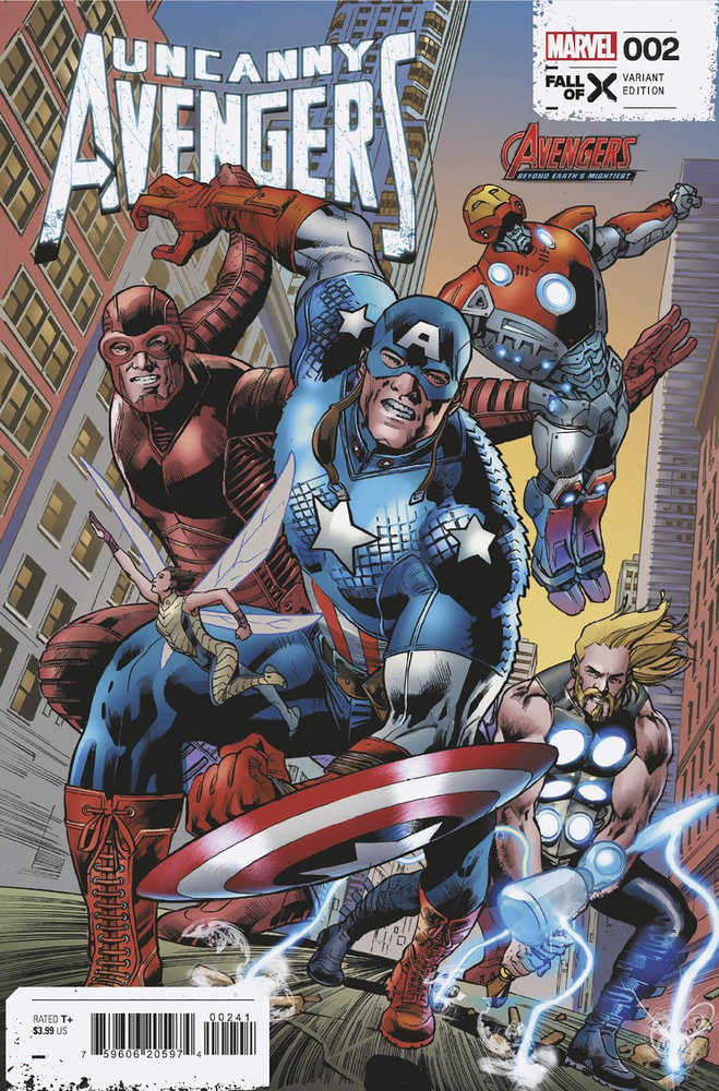 Uncanny Avengers #2 Bryan Hitch Avengers 60th Variant