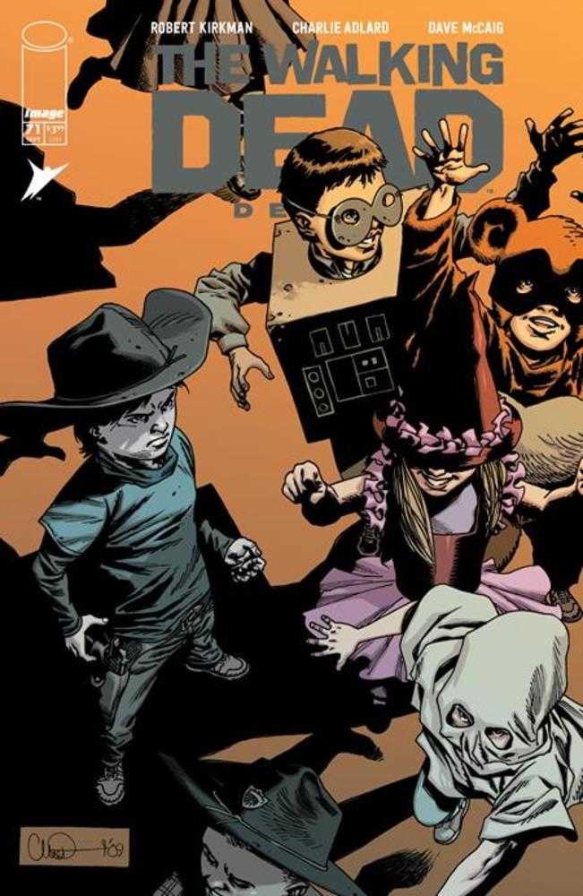 Walking Dead Deluxe #71 Cover B Charlie Adlard & Dave Mccaig Variant