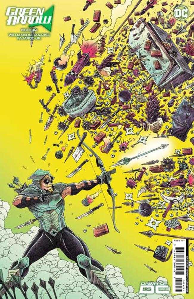 Green Arrow #4 (Of 6) Cover C 1 in 25 James Stokoe Card Stock Variant