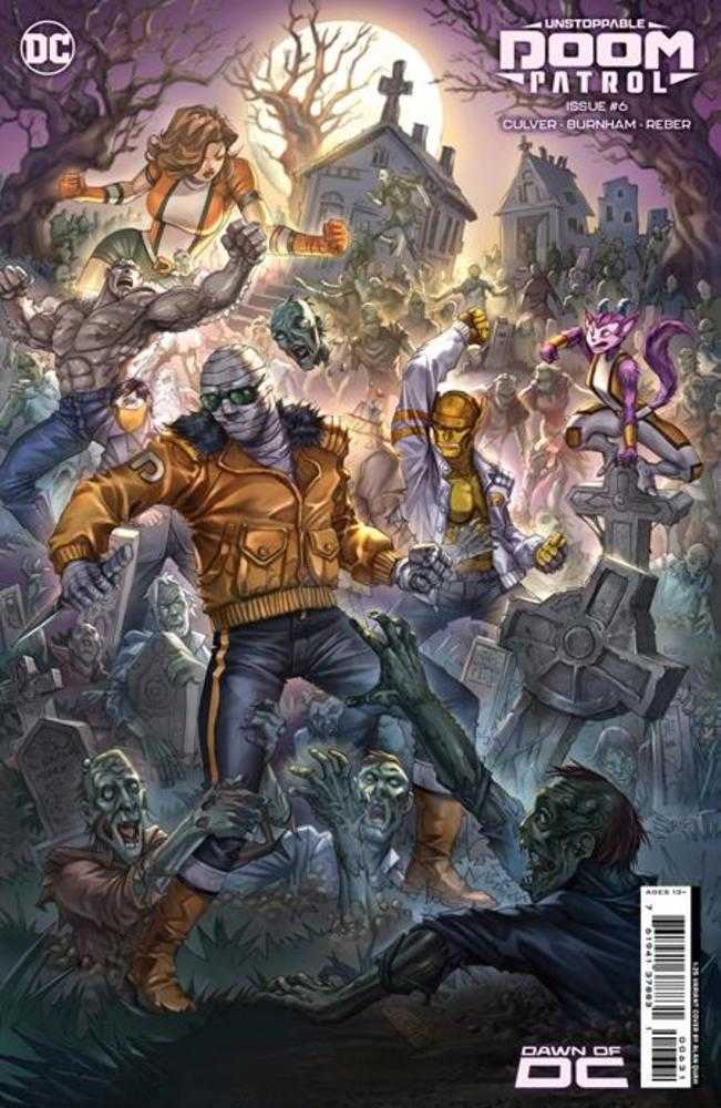 Unstoppable Doom Patrol #6 (Of 7) Cover C 1 in 25 Alan Quah Card Stock Variant
