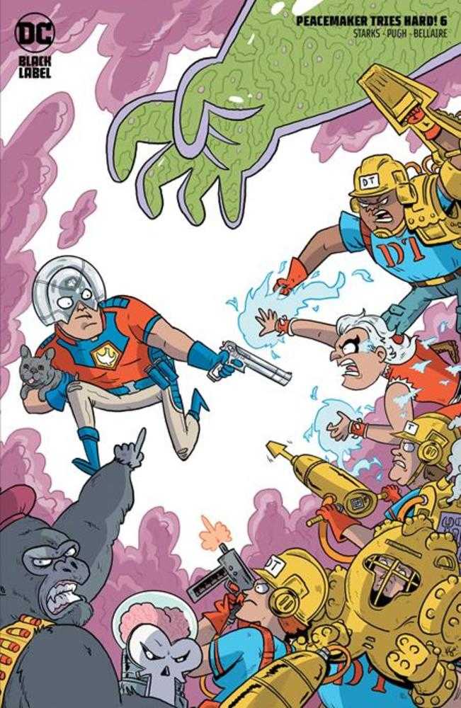 Peacemaker Tries Hard #6 (Of 6) Cover D 1 in 25 Kyle Starks Variant (Mature)