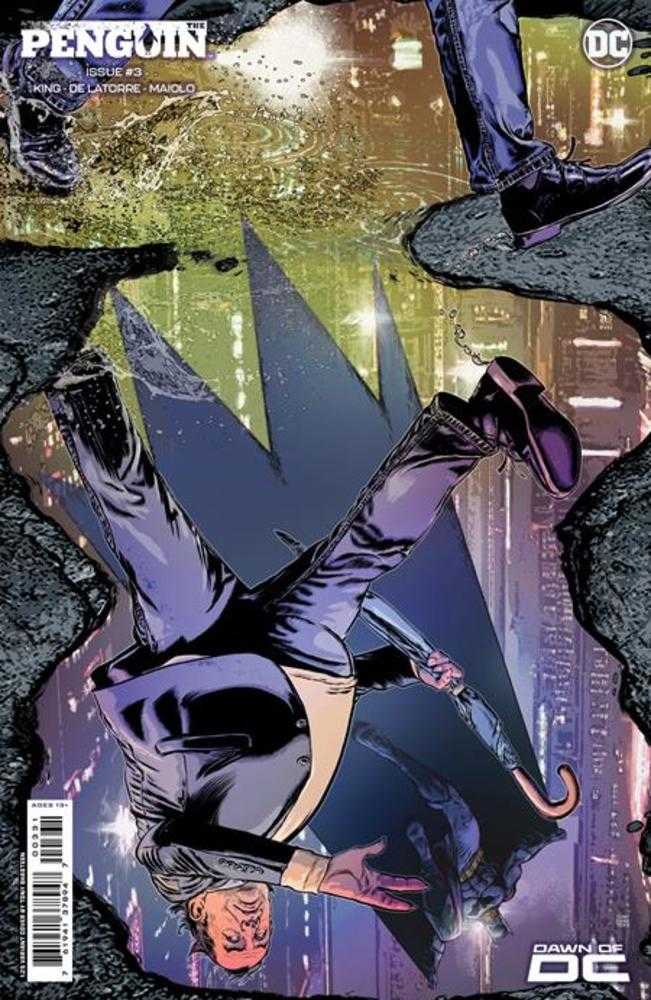 Penguin #3 Cover D 1 in 25 Tony Shasteen Card Stock Variant