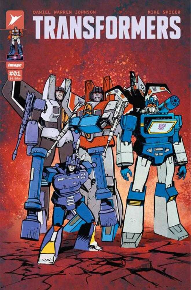 Transformers #1 Cover C Daniel Warren Johnson And Mike Spicer Variant