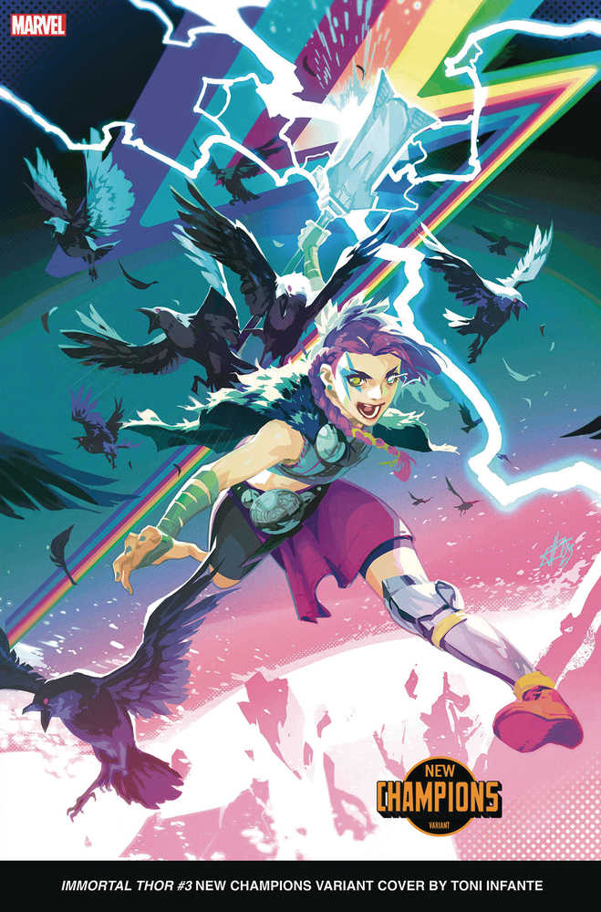 Immortal Thor #3 Toni Infante New Champions Variant