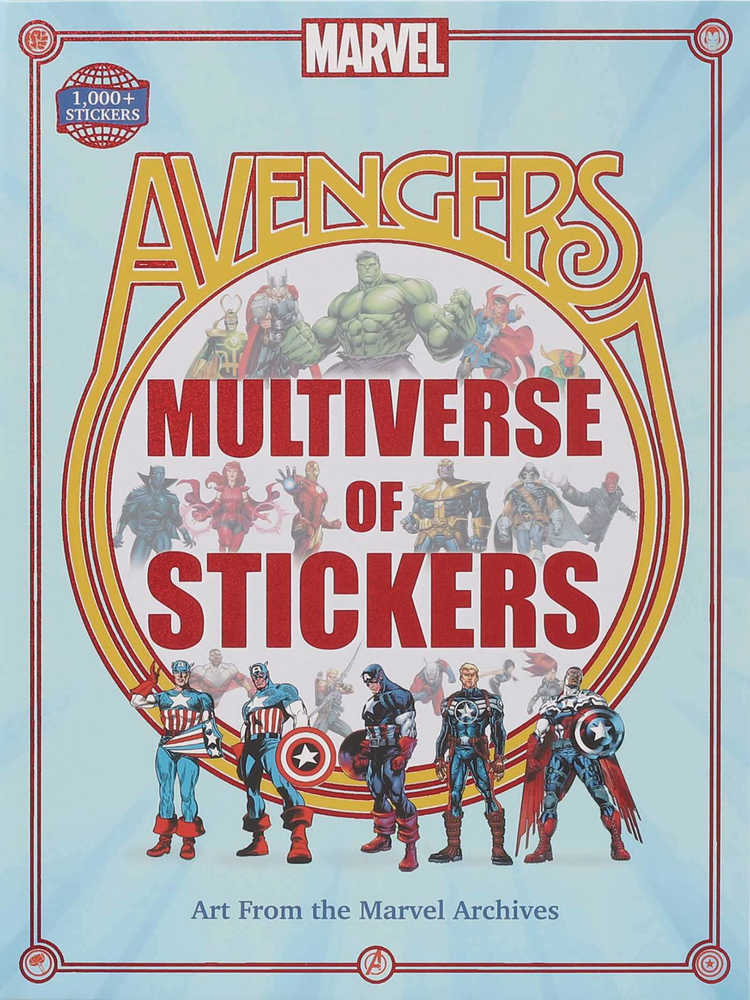 Marvel Avengers Multiverse Of Stickers Hardcover