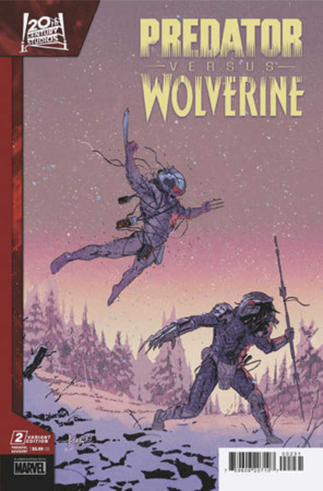 Predator vs Wolverine #2 25 Copy Variant Edition Javi Fernandez Variant