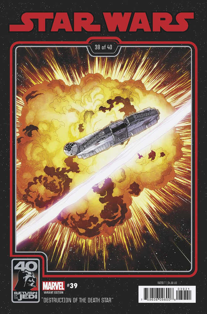Star Wars #39 Chris Sprouse Return Of The Jedi 40th Anniversary Variant