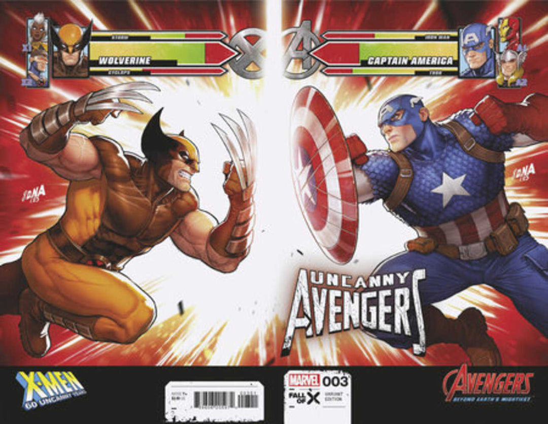 Uncanny Avengers #3 (Of 5) Nakayama Wraparound X-Men 60th Va