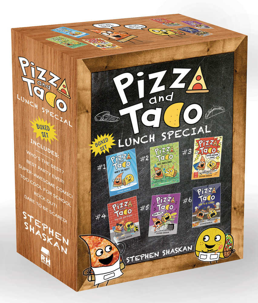 Pizza And Taco Lunch Special 6-Book Boxed Set