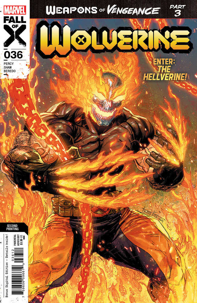 Wolverine #36 Tyler Kirkham 2nd Print Variant