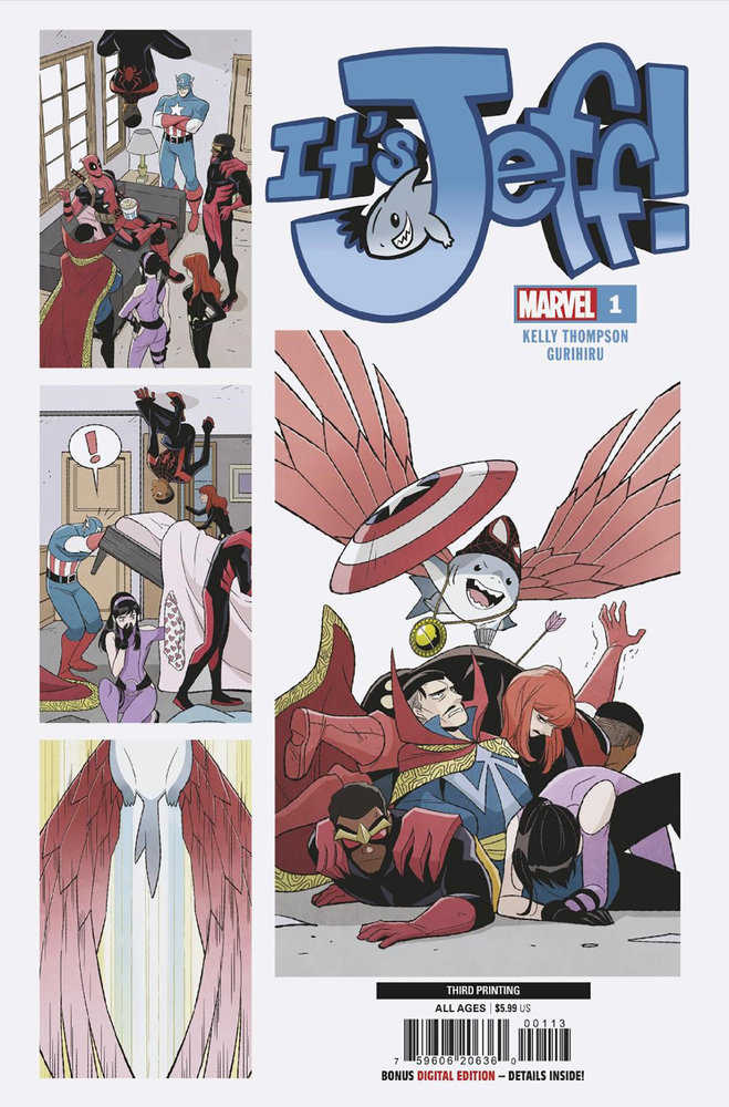 Its Jeff #1 Gurihiru 3rd Printing Variant