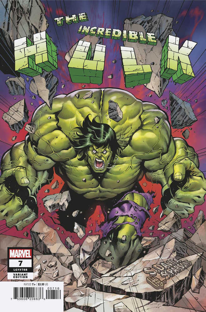 Incredible Hulk #7 25 Copy Sergio Davila Variant