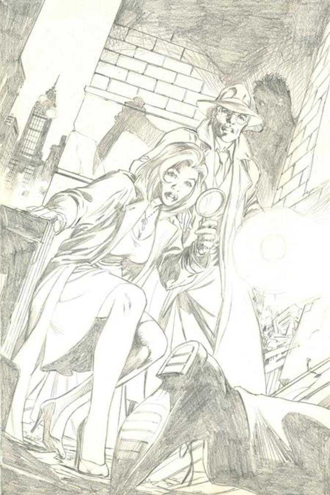 Maze Agency #1 Cover B 5 Copy Alan Davis Bw Virgin Unlock Variant