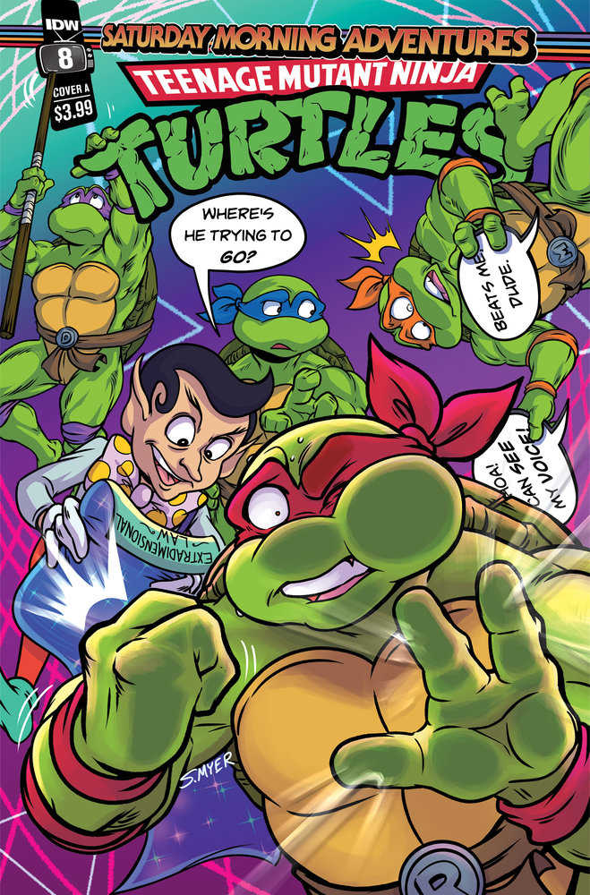 Teenage Mutant Ninja Turtles Saturday Morning Adventures #8 Cover A (Myer)