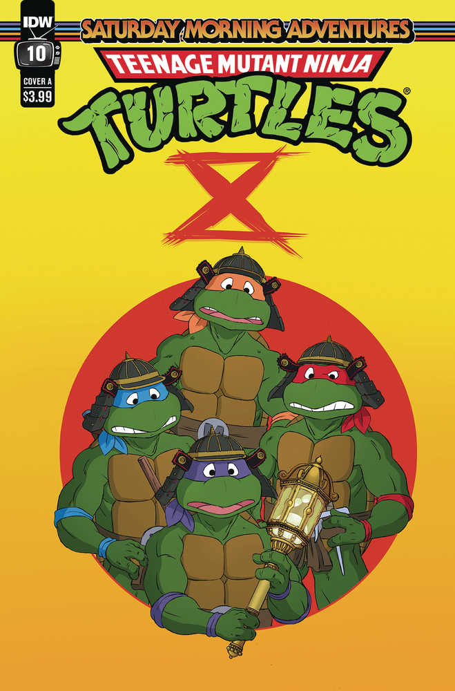 Teenage Mutant Ninja Turtles Saturday Morning Adventure 2023 #10 Cover A Schoening