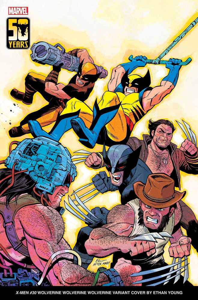 X-Men #30 Ethan Young Wolverine Wolverine Wolverine Variant