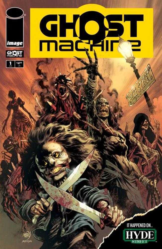 Ghost Machine (One Shot) Cover J Ivan Reis Variant