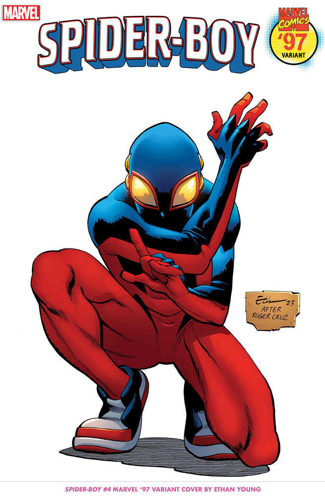 Spider-Boy #4 Ethan Young Marvel 97 Variant