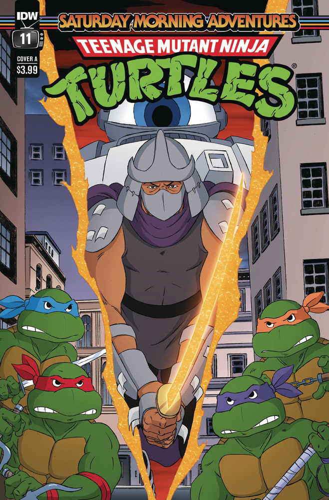 Teenage Mutant Ninja Turtles Saturday Morning Adventure 2023 #11 Cover A Schoening