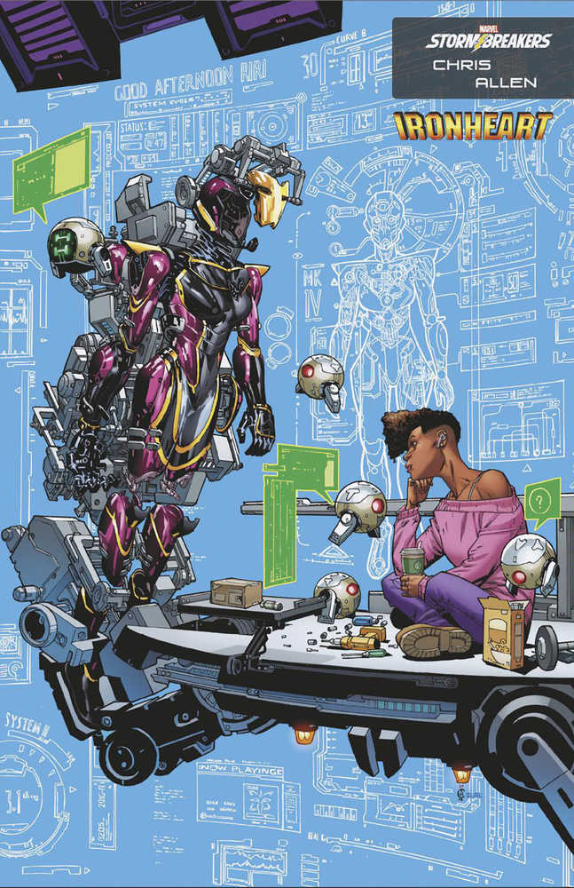 Invincible Iron Man #16 Chris Allen Stormbreakers Variant