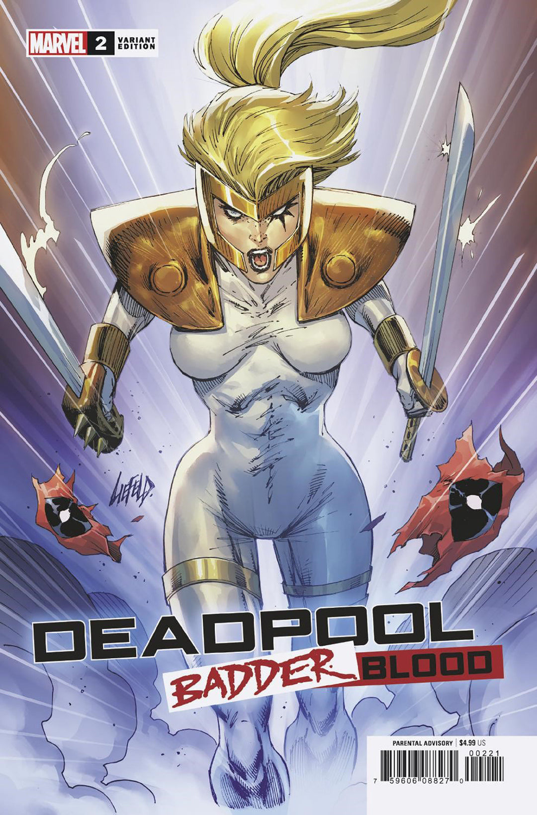 Deadpool Badder Blood #2 Rob Liefeld Variant
