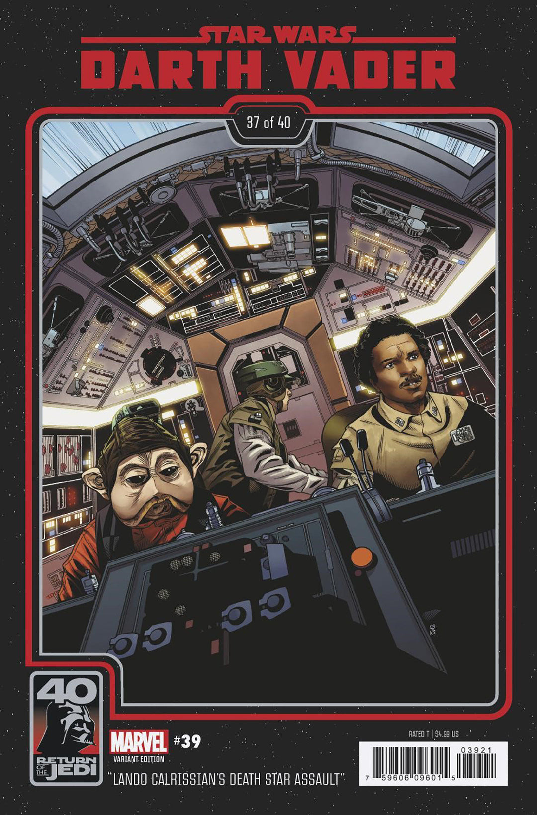 Star Wars Darth Vader #39 Chris Sprouse Return Of The Jedi 40th Anniversary Variant