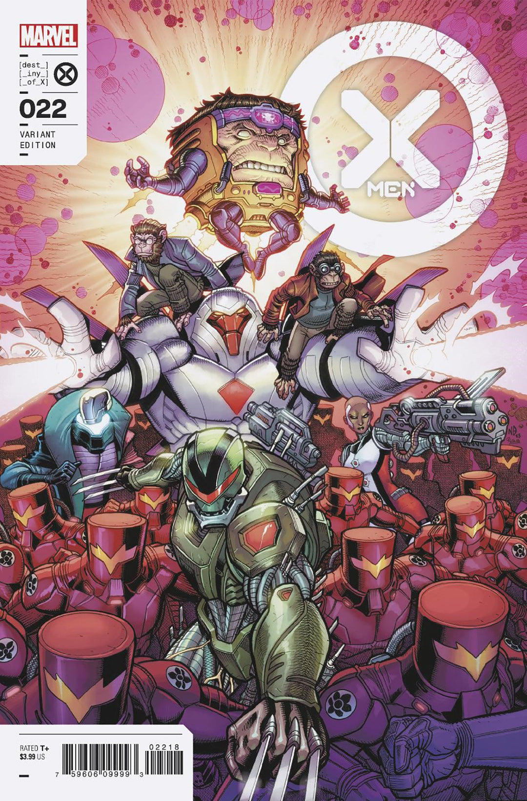 X-Men #22 25 Copy Variant Edition Nick Bradshaw Variant