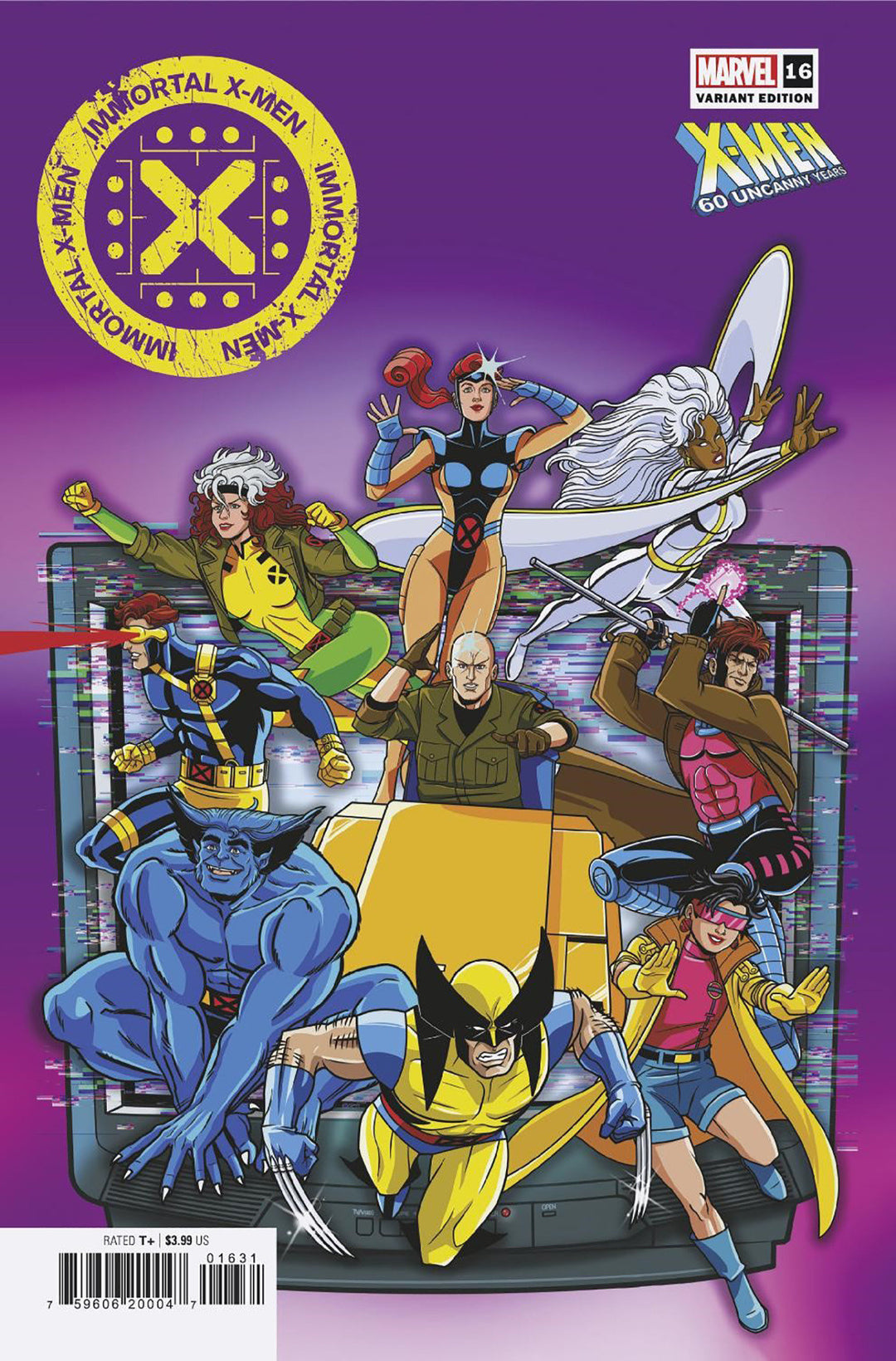 Immortal X-Men #16 Dan Veesenmeyer X-Men 60th Variant