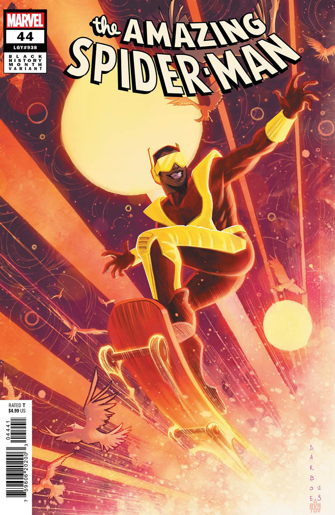 Amazing Spider-Man #44 Karen Darboe Black History Month Variant