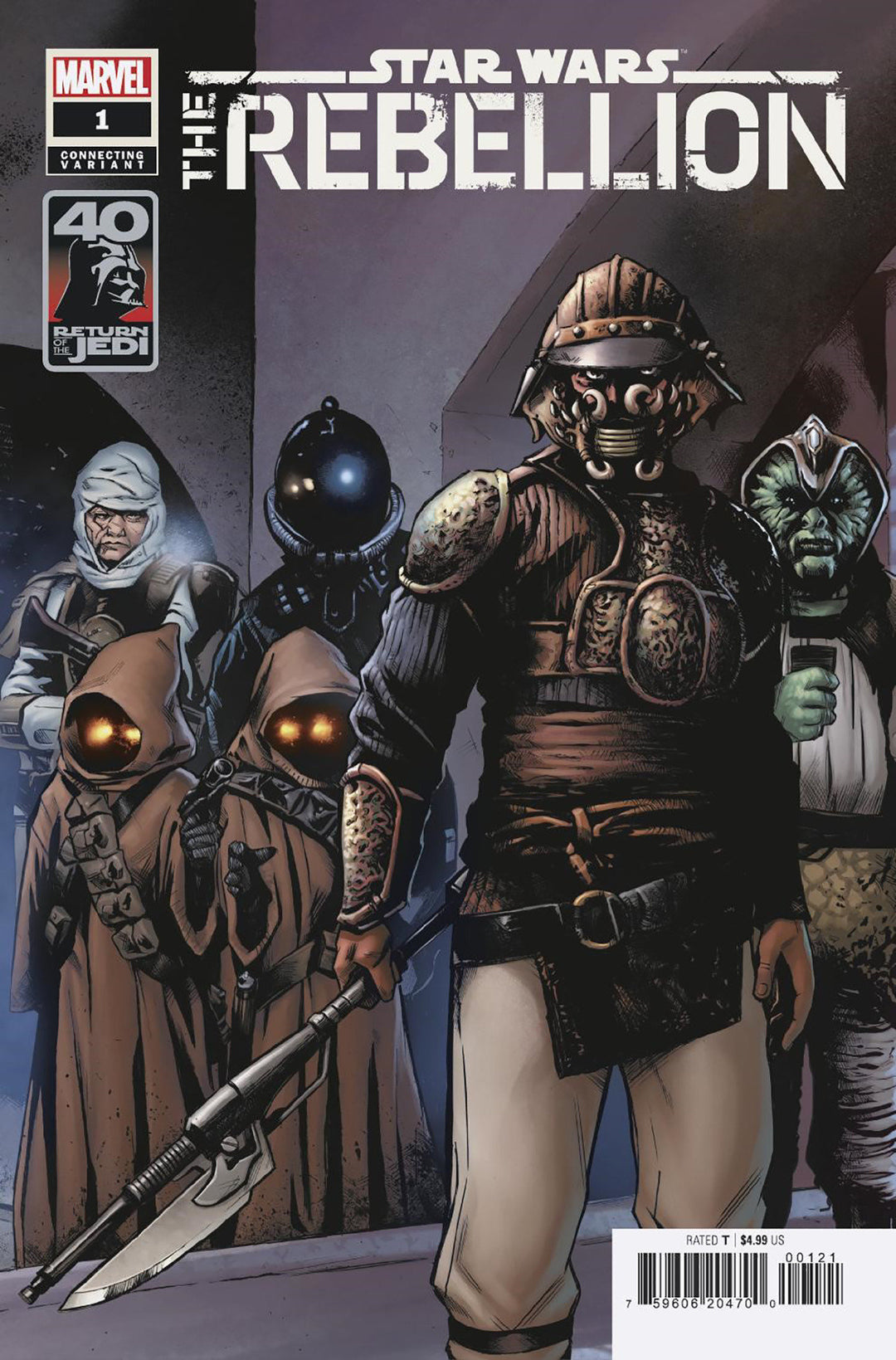 Star Wars Return Of The Jedi The Rebellion #1 Lee Garbett Connecting Variant