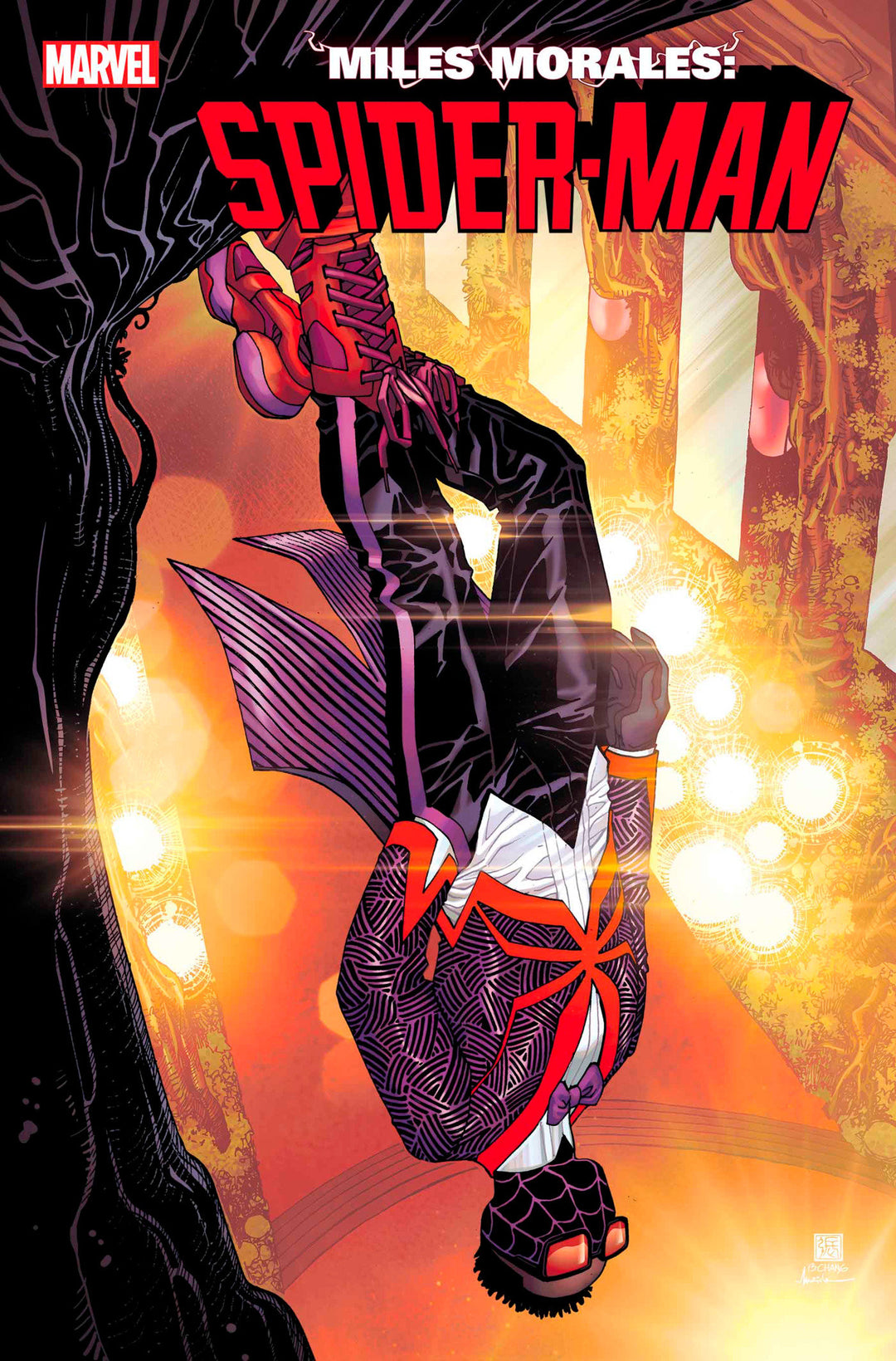 Miles Morales Spider-Man #8 Bernard Chang Hellfire Gala Variant