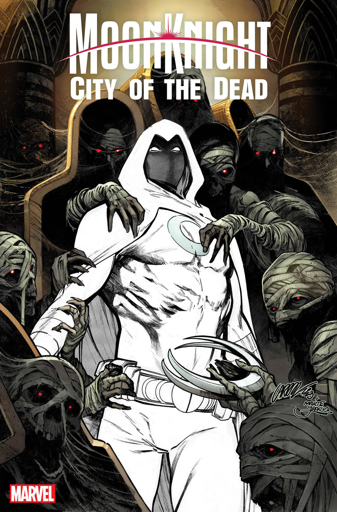 Moon Knight City Of The Dead #1 Pepe Larraz Foil Variant