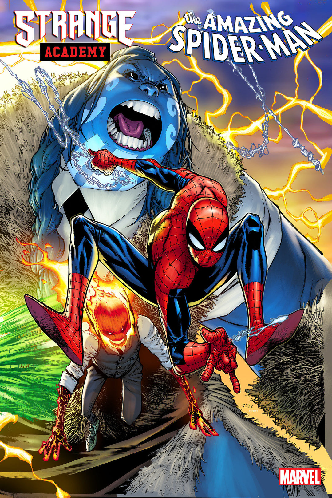Strange Academy Amazing Spider-Man #1 Humberto Ramos Connecting Variant