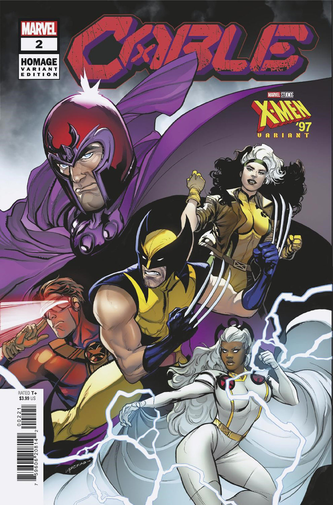 Cable #2 Ema Lupacchino X-Men 97 Homage Variant