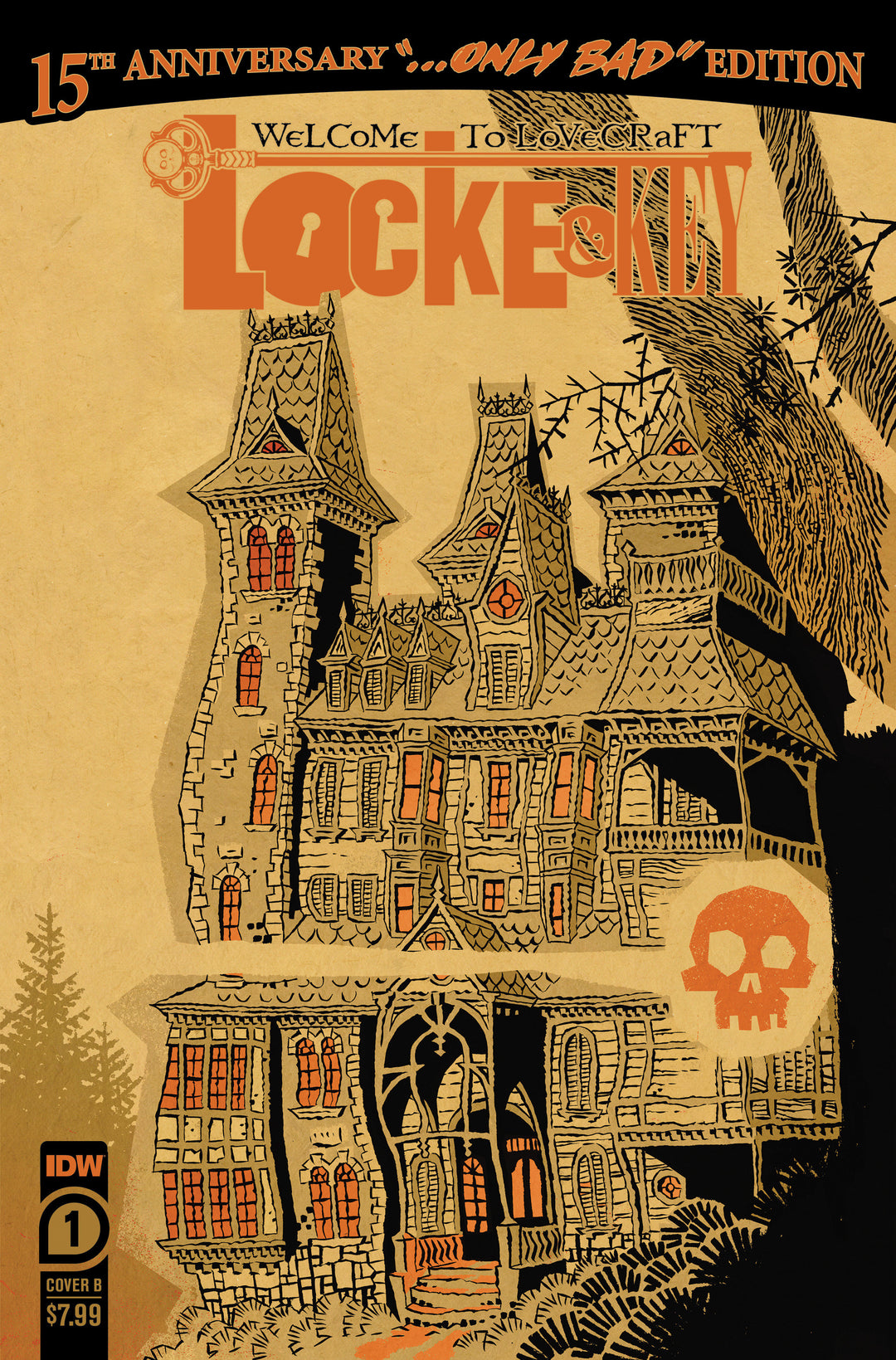 Locke & Key Welcome To Lovecraft #1 15th Anniversary Edition Variant B (Gane)
