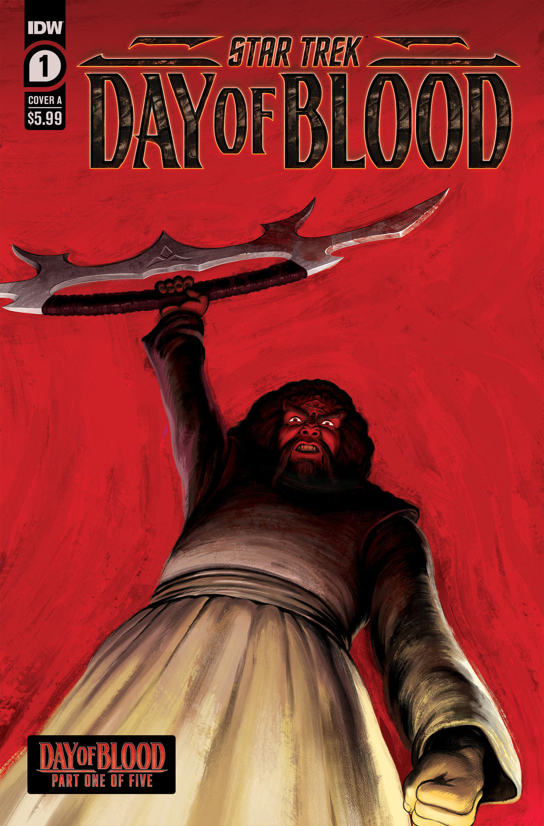 Star Trek Day Of Blood #1 Cover A (Ward)