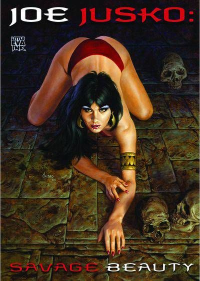 Joe Jusko Savage Beauty Sketchbook S/N HC