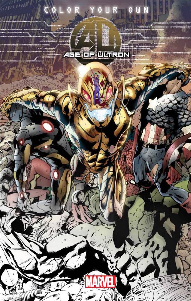 Age of Ultron Coloring Book TP
