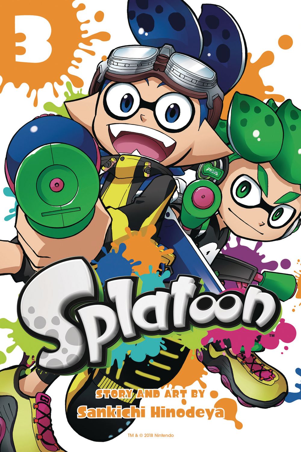 Splatoon Graphic Novel Volume 03