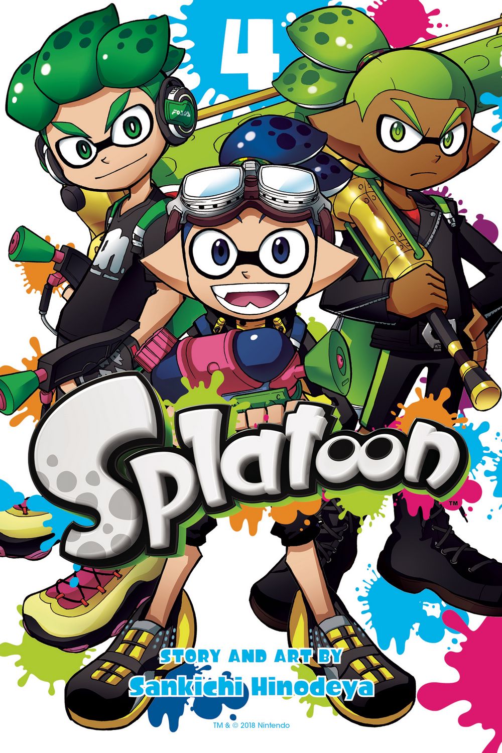 Splatoon Graphic Novel Volume 04