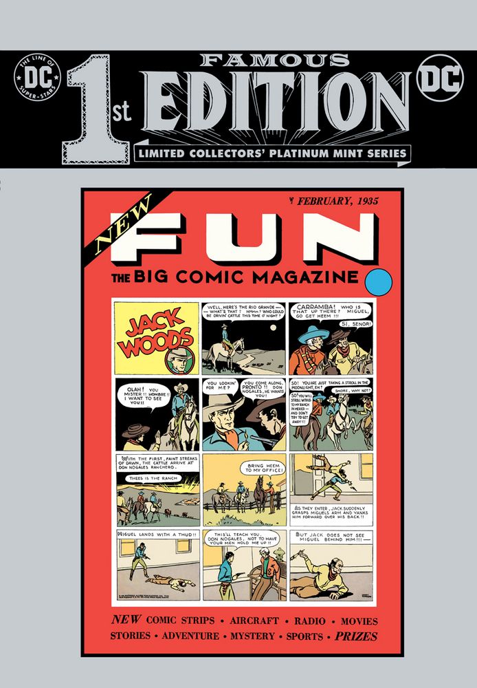 Famous First Edition New Fun # 1 HC