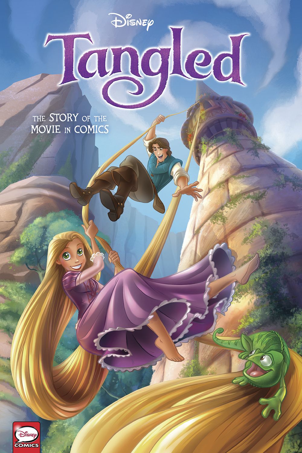 Disney Tangled Story of the Movie In Comics HC