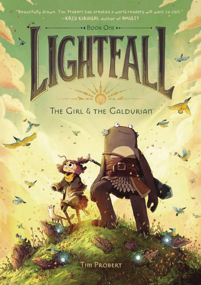 Lightfall GN VOL 01 Girl & Galdurian