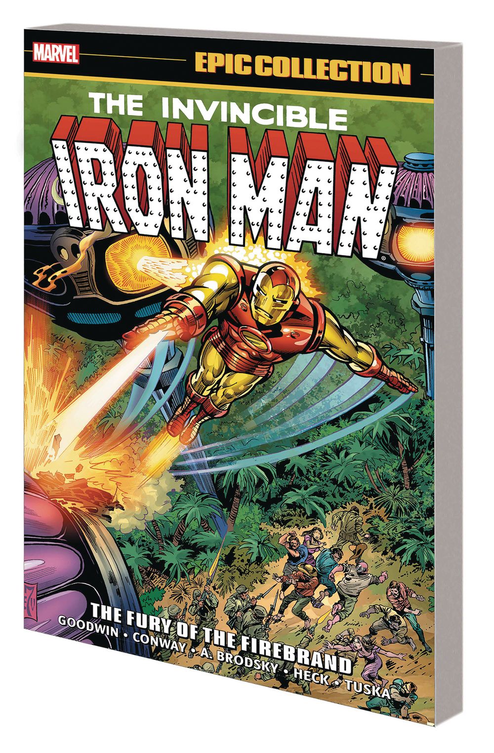 Iron Man Epic Collection TPB Fury of Firebrand