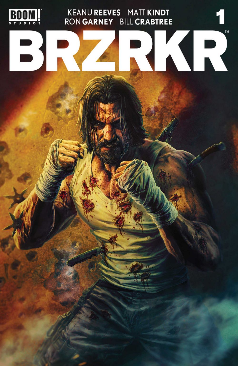 Brzrkr (Berzerker) #1 Cvr G 25 Copy Bermejo Var