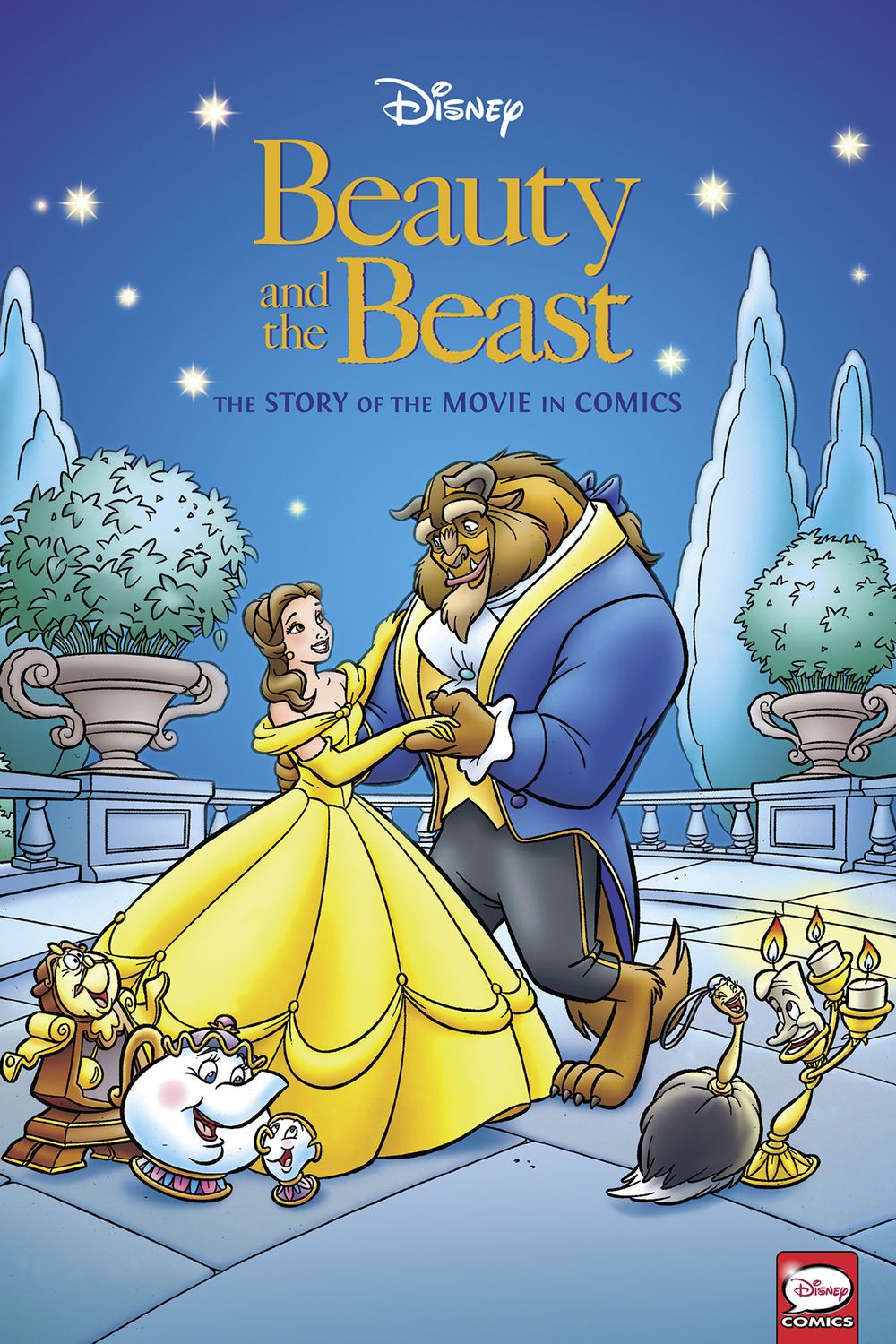 Disney Beauty & Beast Story of Movie In Comics HC