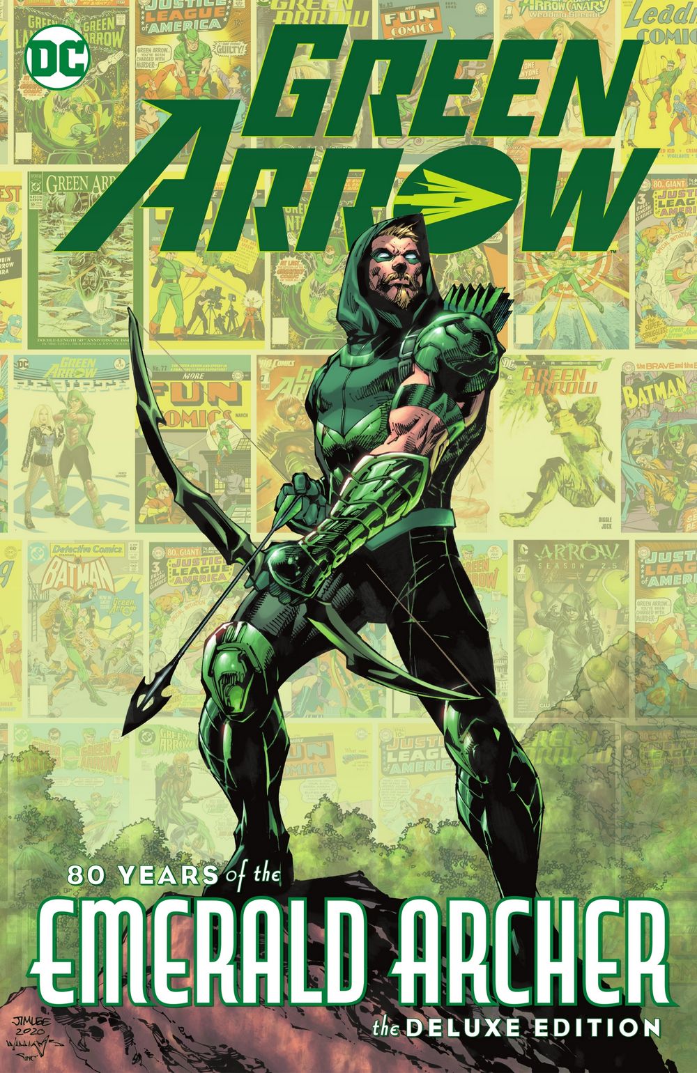 Green Arrow 80 Years of the Emerald Archer Dlx Ed HC