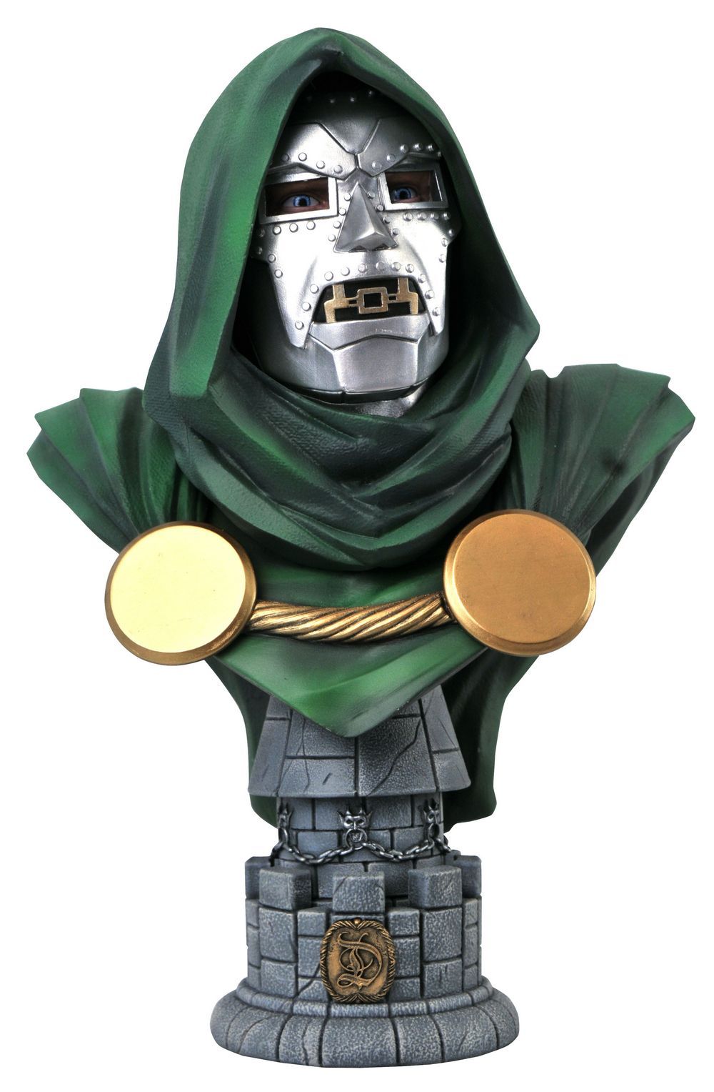 Marvel Legends In 3d Dr Doom 1/2 Scale Bust Challengers Comics